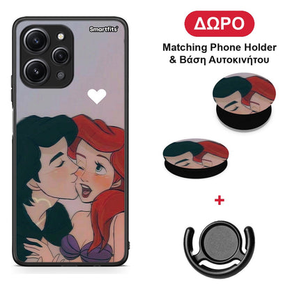 Mermaid Couple - Xiaomi Redmi 12 4G θήκη + Δώρο Phone Holder & Βάση Αυτοκινήτου