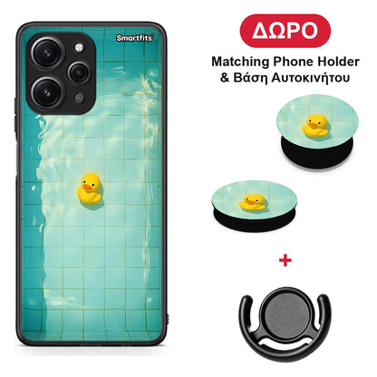 Yellow Duck - Xiaomi Redmi 12 4G θήκη + Δώρο Phone Holder & Βάση Αυτοκινήτου