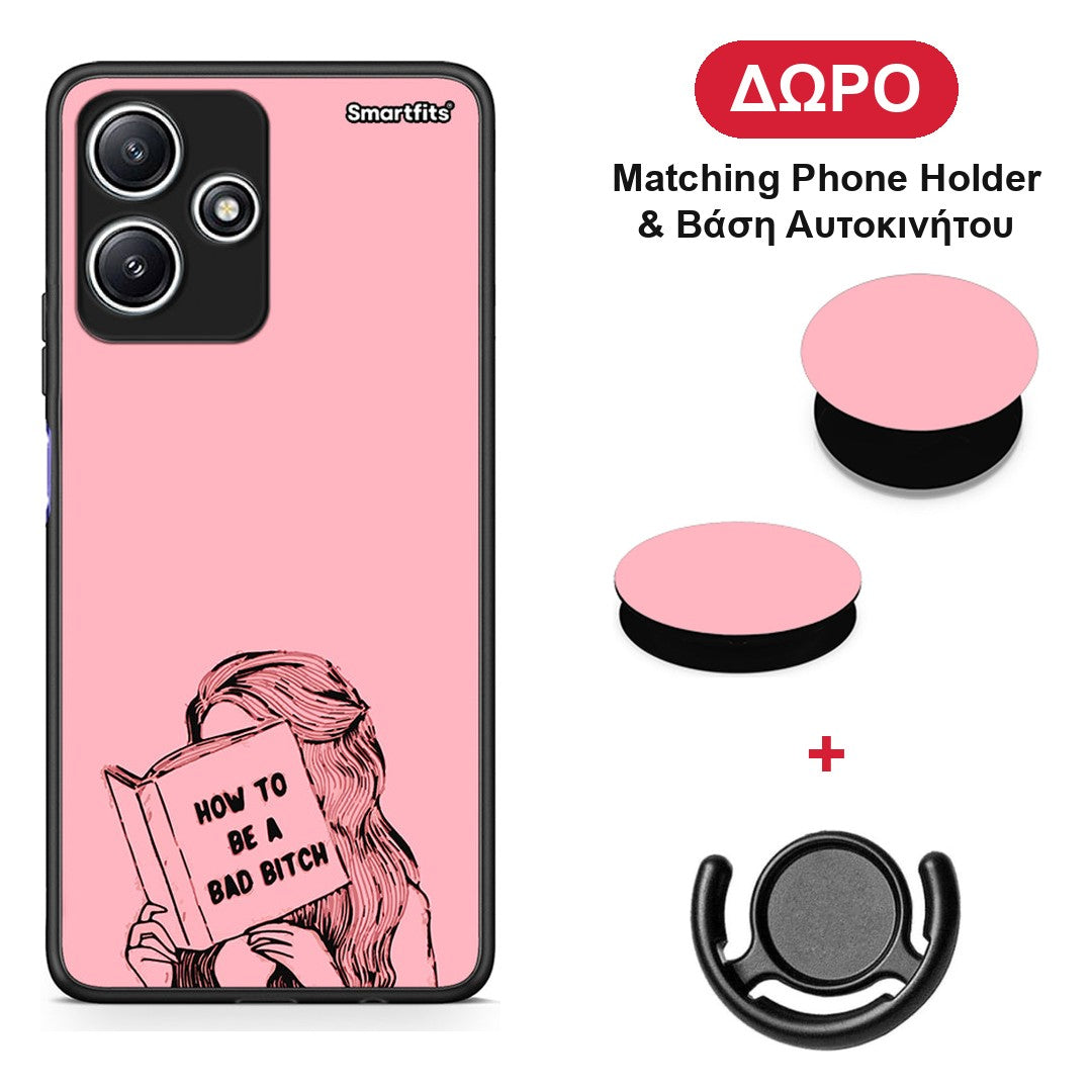 Bad Bitch - Xiaomi Redmi 12 5G θήκη + Δώρο Phone Holder & Βάση Αυτοκινήτου