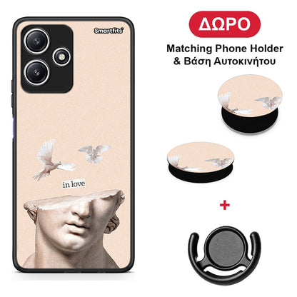 In Love - Xiaomi Redmi 12 5G θήκη + Δώρο Phone Holder & Βάση Αυτοκινήτου