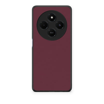 Θήκη Xiaomi Redmi 14C NFC / A3 Pro / Poco 75 4G / 5G Muted Burgundy από τη Smartfits με σχέδιο στο πίσω μέρος και μαύρο περίβλημα | Xiaomi Redmi 14C NFC / A3 Pro / Poco 75 4G / 5G Muted Burgundy case with colorful back and black bezels