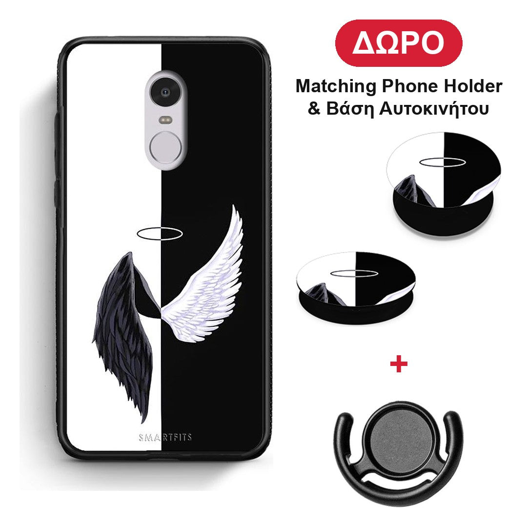 Angels Demons - Xiaomi Redmi 5 θήκη + Δώρο Phone Holder & Βάση Αυτοκινήτου