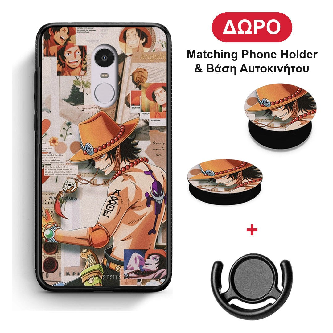 Anime Collage - Xiaomi Redmi 5 θήκη + Δώρο Phone Holder & Βάση Αυτοκινήτου