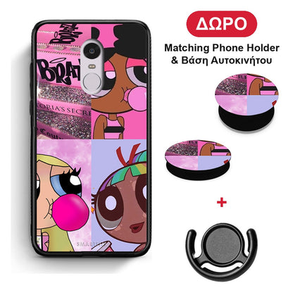 Bubble Girls - Xiaomi Redmi 5 θήκη + Δώρο Phone Holder & Βάση Αυτοκινήτου