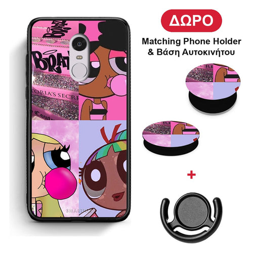 Bubble Girls - Xiaomi Redmi 5 θήκη + Δώρο Phone Holder & Βάση Αυτοκινήτου