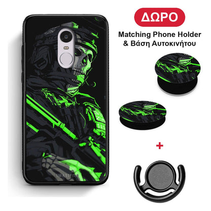 Green Soldier - Xiaomi Redmi 5 θήκη + Δώρο Phone Holder & Βάση Αυτοκινήτου