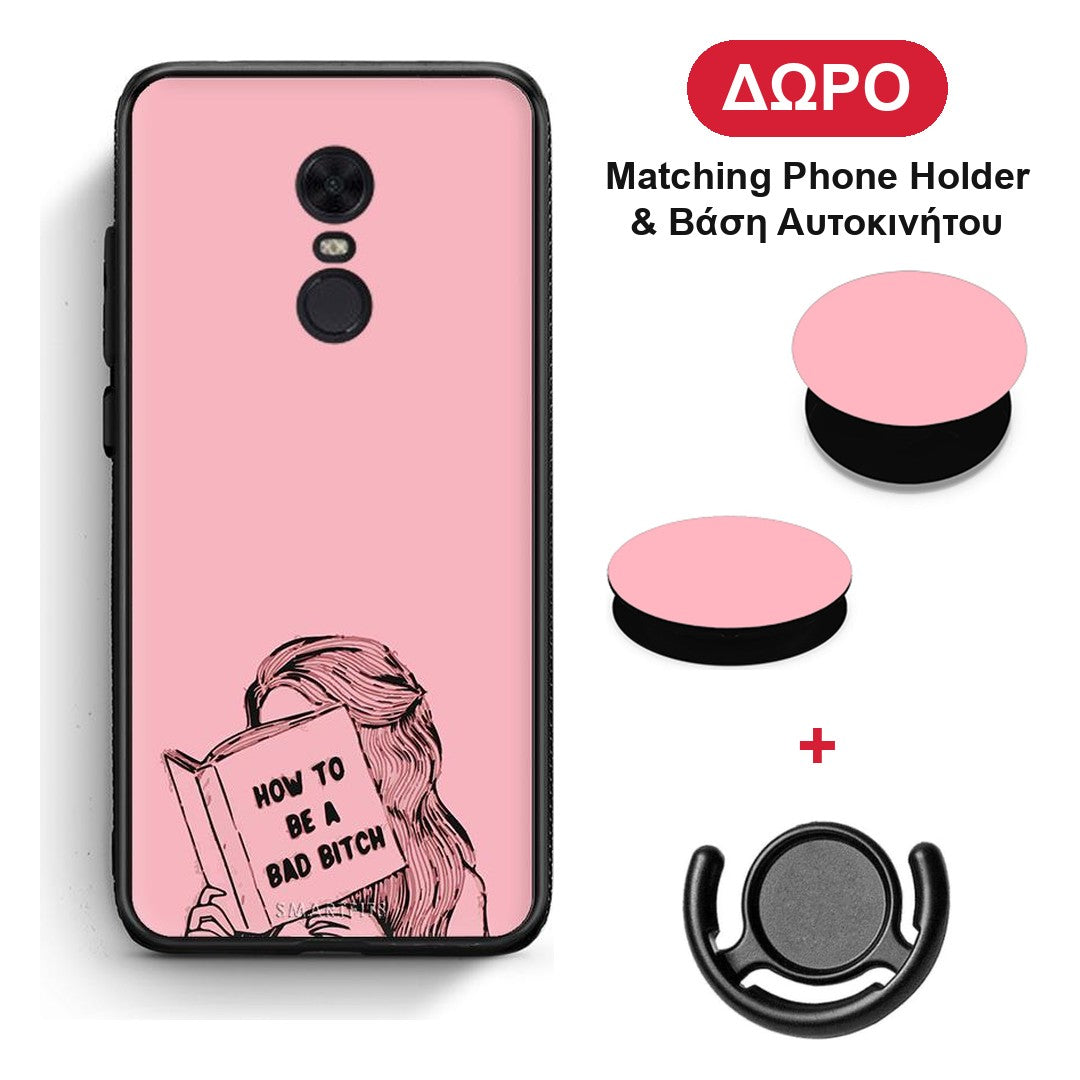Bad Bitch - Xiaomi Redmi 5 Plus θήκη + Δώρο Phone Holder & Βάση Αυτοκινήτου