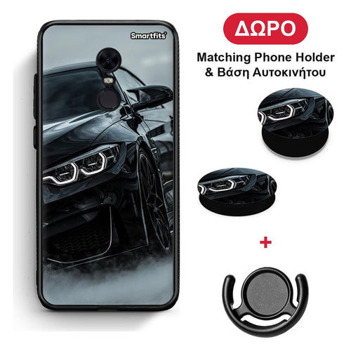 Black BMW - Xiaomi Redmi 5 Plus θήκη + Δώρο Phone Holder & Βάση Αυτοκινήτου