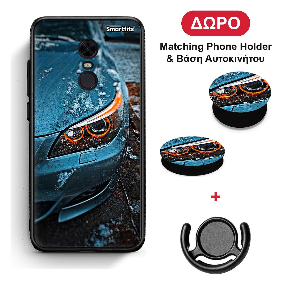 Bmw E60 - Xiaomi Redmi 5 Plus θήκη + Δώρο Phone Holder & Βάση Αυτοκινήτου