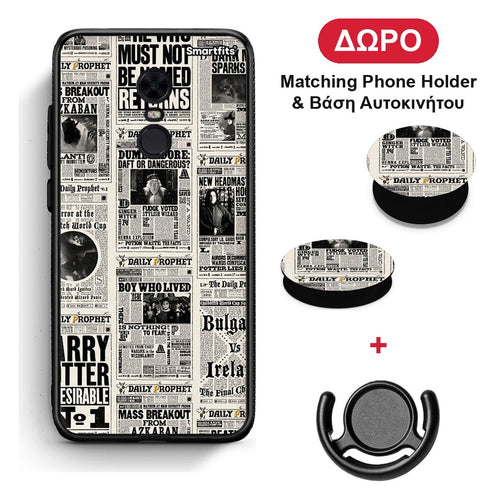 Harry Paper - Xiaomi Redmi 5 Plus θήκη + Δώρο Phone Holder & Βάση Αυτοκινήτου