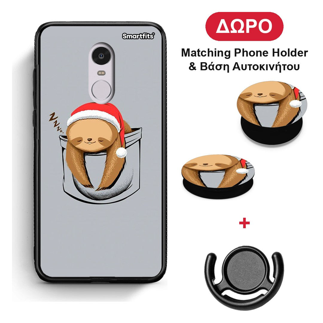 Xmas Zzzz - Xiaomi Redmi 5 θήκη + Δώρο Phone Holder & Βάση Αυτοκινήτου