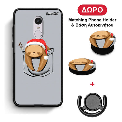 Xmas Zzzz - Xiaomi Redmi 5 θήκη + Δώρο Phone Holder & Βάση Αυτοκινήτου