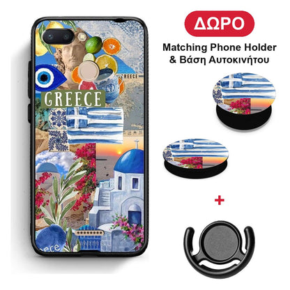 All Greek - Xiaomi Redmi 6 θήκη + Δώρο Phone Holder & Βάση Αυτοκινήτου