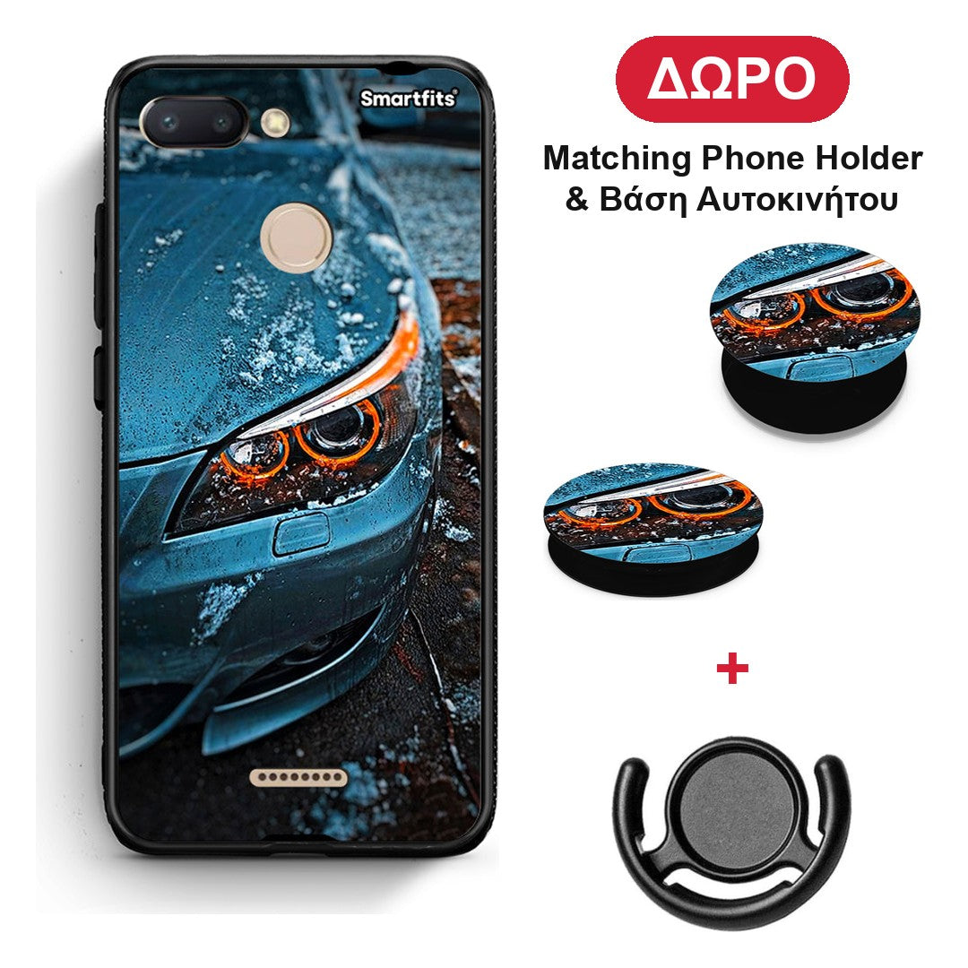 Bmw E60 - Xiaomi Redmi 6 θήκη + Δώρο Phone Holder & Βάση Αυτοκινήτου