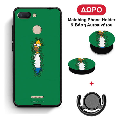 Bush Man - Xiaomi Redmi 6 θήκη + Δώρο Phone Holder & Βάση Αυτοκινήτου