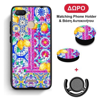 Retro Spring - Xiaomi Redmi 6 θήκη + Δώρο Phone Holder & Βάση Αυτοκινήτου