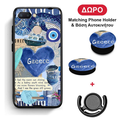 Summer In Greece - Xiaomi Redmi 6 θήκη + Δώρο Phone Holder & Βάση Αυτοκινήτου