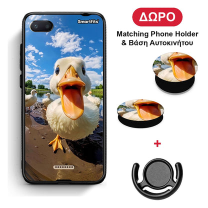 Duck Face - Xiaomi Redmi 6A θήκη + Δώρο Phone Holder & Βάση Αυτοκινήτου