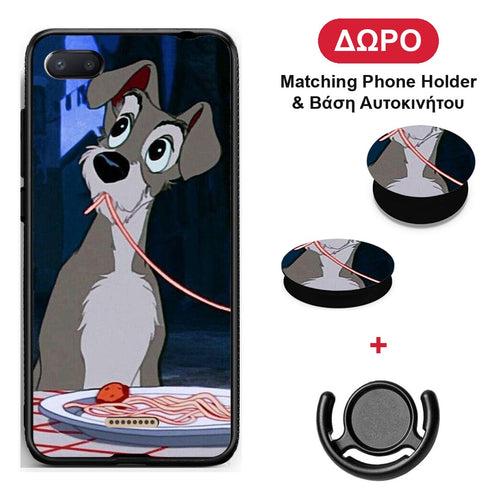 Lady And Tramp 1 - Xiaomi Redmi 6A θήκη + Δώρο Phone Holder & Βάση Αυτοκινήτου