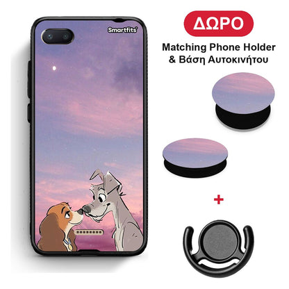 Lady And Tramp - Xiaomi Redmi 6A θήκη + Δώρο Phone Holder & Βάση Αυτοκινήτου