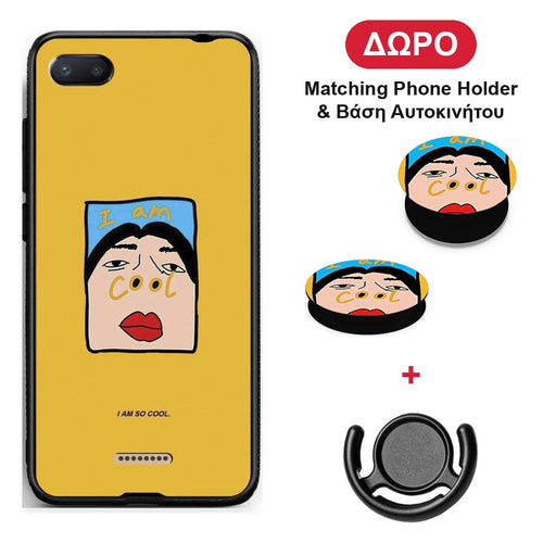 So Cool - Xiaomi Redmi 6A θήκη + Δώρο Phone Holder & Βάση Αυτοκινήτου