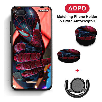 Spider Hand - Xiaomi Redmi 6A θήκη + Δώρο Phone Holder & Βάση Αυτοκινήτου