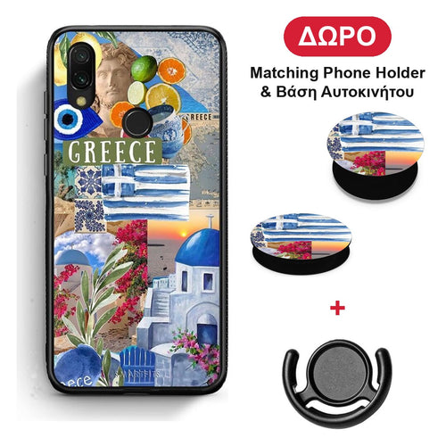 All Greek - Xiaomi Redmi 7 θήκη + Δώρο Phone Holder & Βάση Αυτοκινήτου
