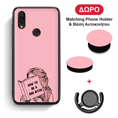 Bad Bitch - Xiaomi Redmi 7 θήκη + Δώρο Phone Holder & Βάση Αυτοκινήτου