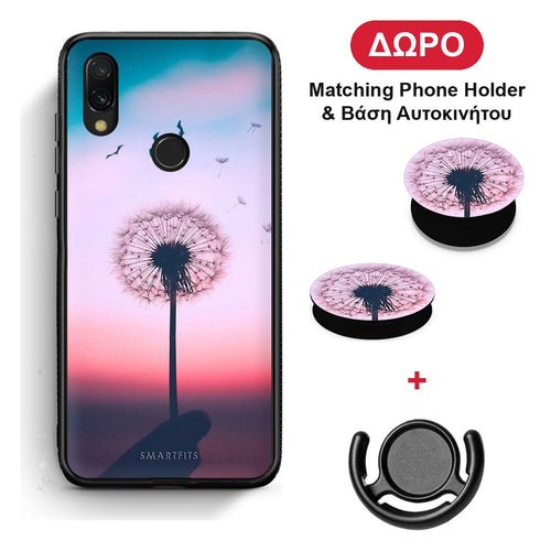 Boho Wish - Xiaomi Redmi 7 θήκη + Δώρο Phone Holder & Βάση Αυτοκινήτου