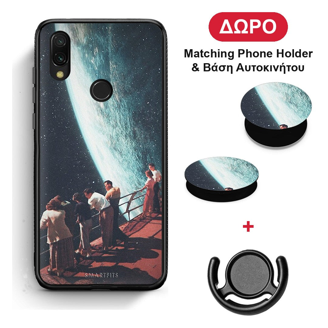 Surreal View - Xiaomi Redmi 7 θήκη + Δώρο Phone Holder & Βάση Αυτοκινήτου