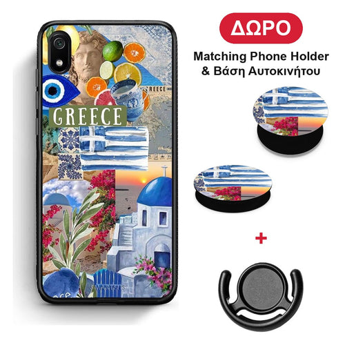 All Greek - Xiaomi Redmi 7A θήκη + Δώρο Phone Holder & Βάση Αυτοκινήτου