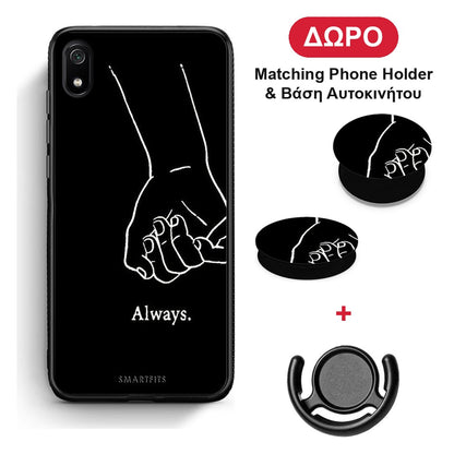 Always & Forever 1 - Xiaomi Redmi 7A θήκη + Δώρο Phone Holder & Βάση Αυτοκινήτου