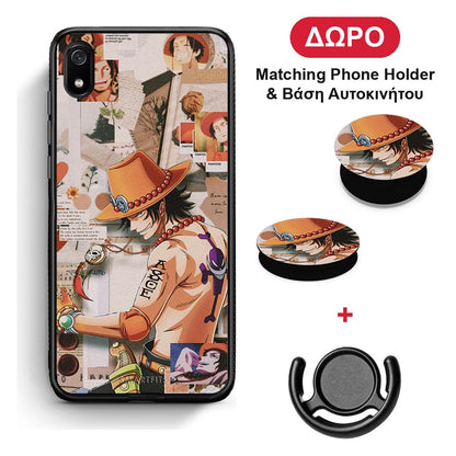 Anime Collage - Xiaomi Redmi 7A θήκη + Δώρο Phone Holder & Βάση Αυτοκινήτου