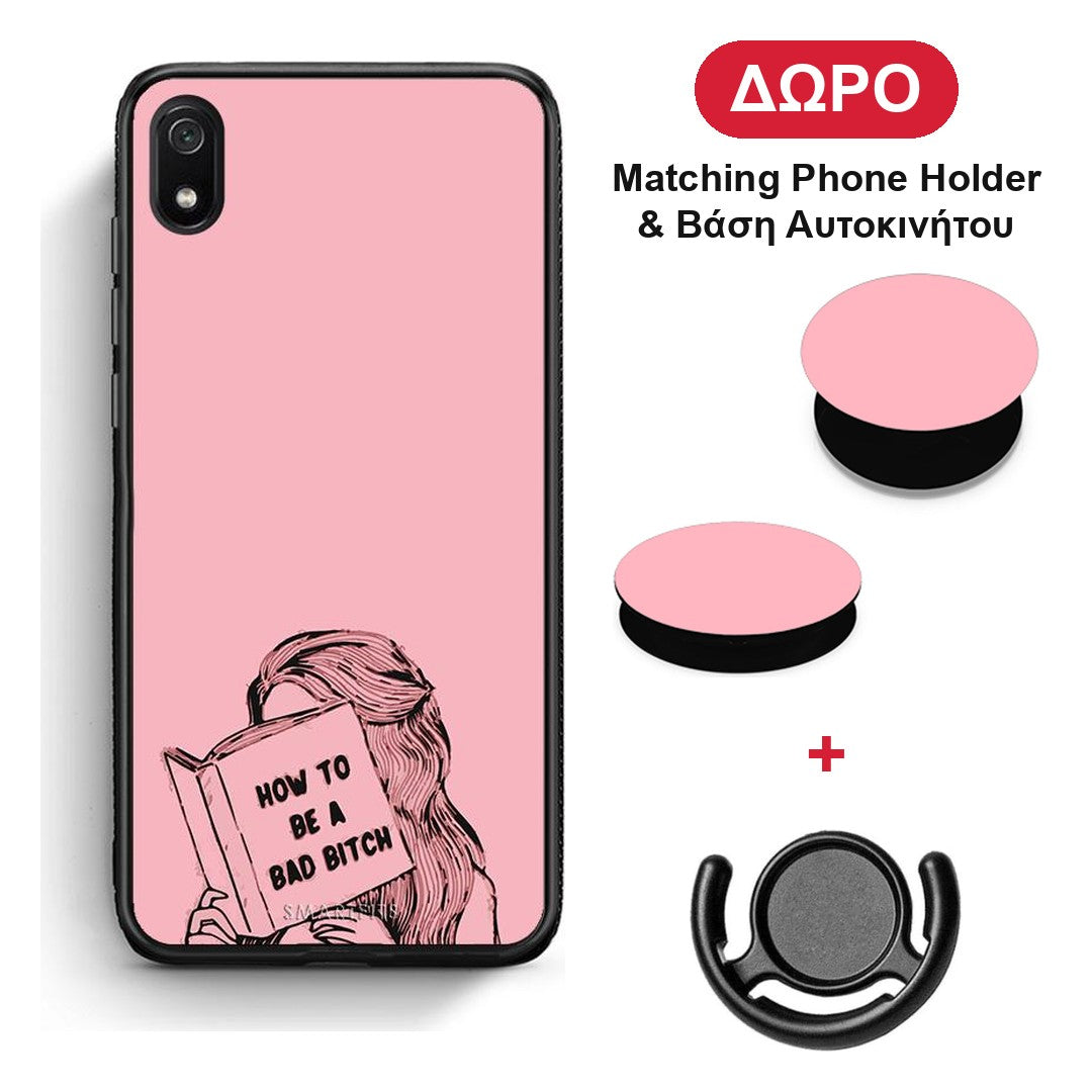 Bad Bitch - Xiaomi Redmi 7A θήκη + Δώρο Phone Holder & Βάση Αυτοκινήτου