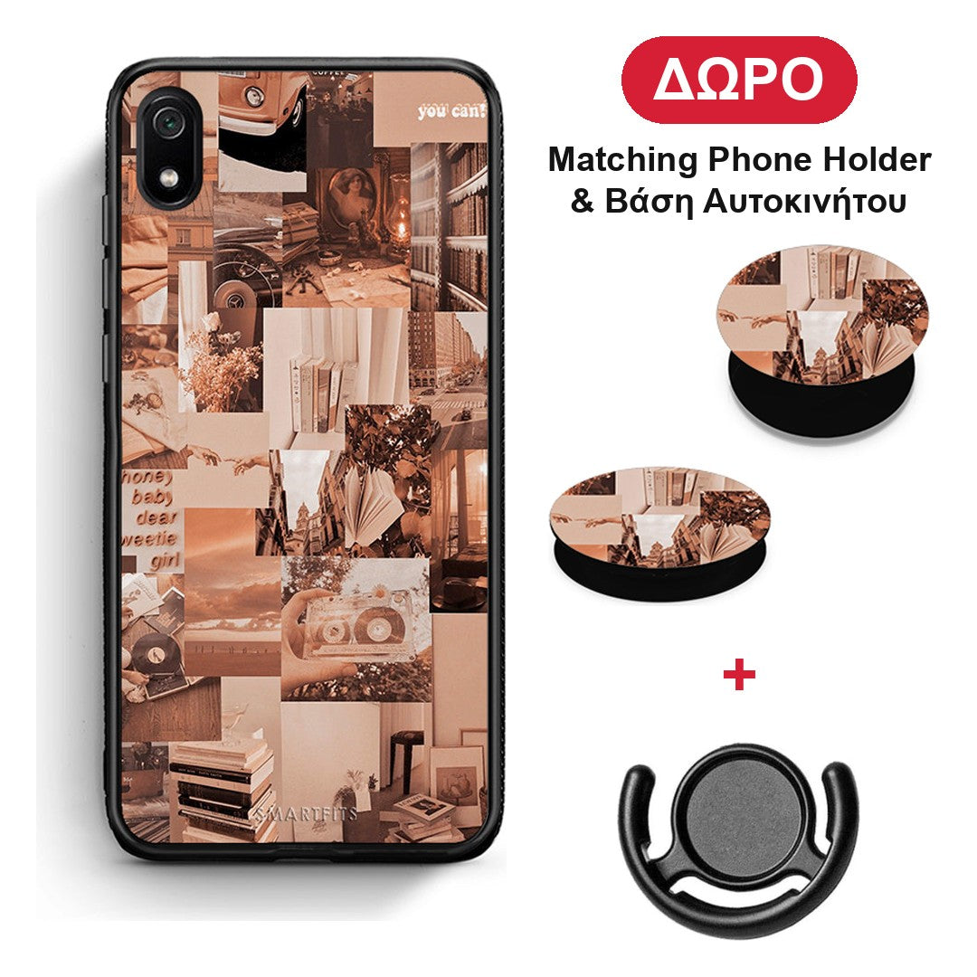 Collage You Can - Xiaomi Redmi 7A θήκη + Δώρο Phone Holder & Βάση Αυτοκινήτου