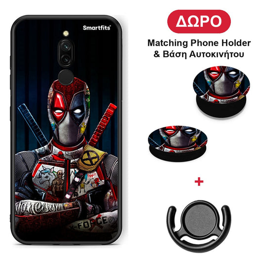 Funny Guy - Xiaomi Redmi 8 θήκη + Δώρο Phone Holder & Βάση Αυτοκινήτου