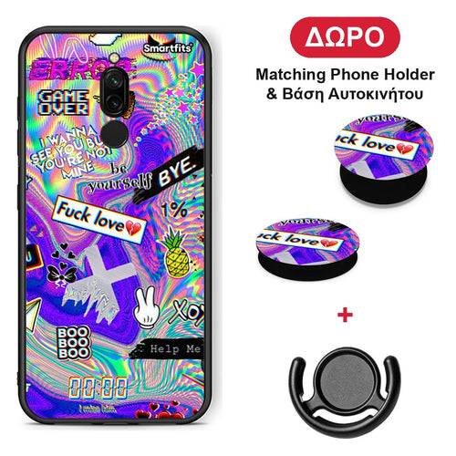 Game Over - Xiaomi Redmi 8 θήκη + Δώρο Phone Holder & Βάση Αυτοκινήτου