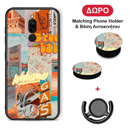 Groovy Babe - Xiaomi Redmi 8 θήκη + Δώρο Phone Holder & Βάση Αυτοκινήτου
