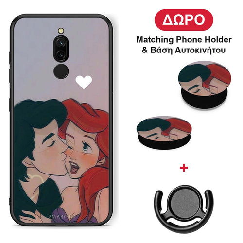 Mermaid Couple - Xiaomi Redmi 8 θήκη + Δώρο Phone Holder & Βάση Αυτοκινήτου
