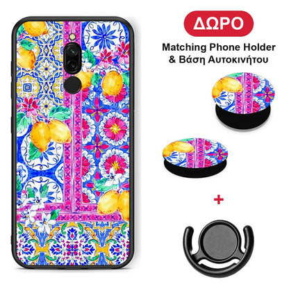 Retro Spring - Xiaomi Redmi 8 θήκη + Δώρο Phone Holder & Βάση Αυτοκινήτου