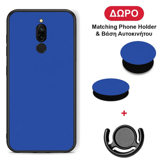 Royal Blue - Xiaomi Redmi 8 θήκη + Δώρο Phone Holder & Βάση Αυτοκινήτου