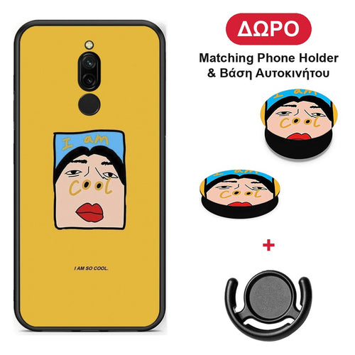 So Cool - Xiaomi Redmi 8 θήκη + Δώρο Phone Holder & Βάση Αυτοκινήτου