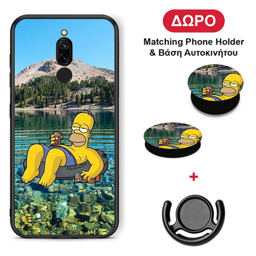 Summer Happiness - Xiaomi Redmi 8 θήκη + Δώρο Phone Holder & Βάση Αυτοκινήτου