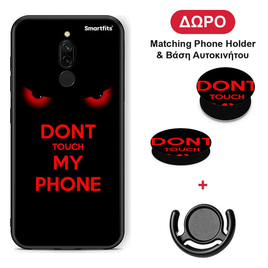 Touch My Phone - Xiaomi Redmi 8 θήκη + Δώρο Phone Holder & Βάση Αυτοκινήτου