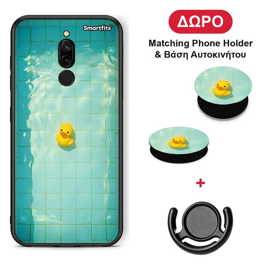 Yellow Duck - Xiaomi Redmi 8 θήκη + Δώρο Phone Holder & Βάση Αυτοκινήτου
