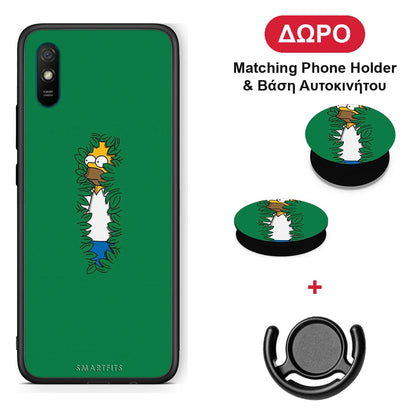Bush Man - Xiaomi Redmi 9A / 9AT θήκη + Δώρο Phone Holder & Βάση Αυτοκινήτου