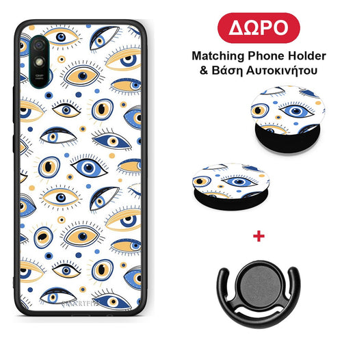 Ftou Ftou - Xiaomi Redmi 9A / 9AT θήκη + Δώρο Phone Holder & Βάση Αυτοκινήτου