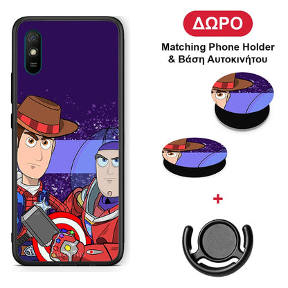 Infinity Story - Xiaomi Redmi 9A / 9AT θήκη + Δώρο Phone Holder & Βάση Αυτοκινήτου
