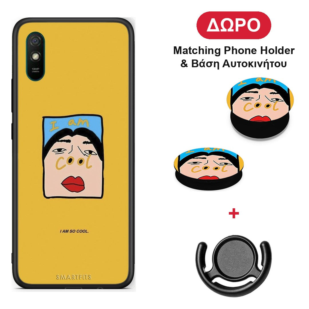 So Cool - Xiaomi Redmi 9A / 9AT θήκη + Δώρο Phone Holder & Βάση Αυτοκινήτου