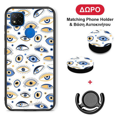Ftou Ftou - Xiaomi Redmi 9C θήκη + Δώρο Phone Holder & Βάση Αυτοκινήτου
